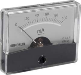 ANALOGUE CURRENT PANEL METER 100mA DC