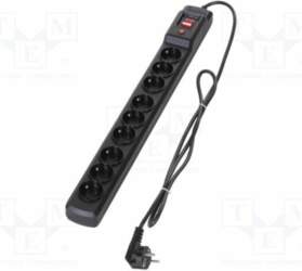 ARCON Plug socket strip: protective; Sockets: