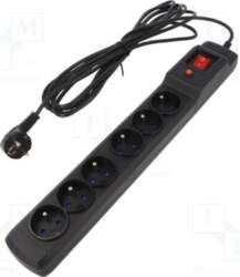 ARMAC Plug socket strip: protective; Sockets: