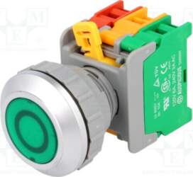 AUSPICIOUS Switch: push-button; 30mm; Stabl.pos: