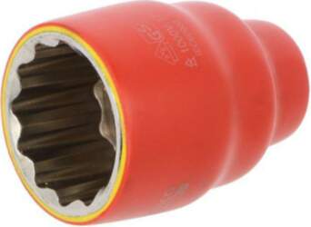 BAHCO Socket: 12-angles; insulated,socket spanner