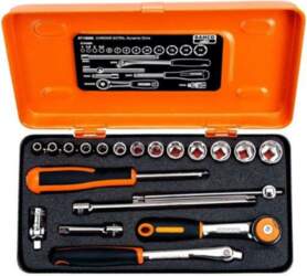 BAHCO Wrench-set; 6-angles,socket spanner; 1/4"