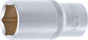 BGS TECHNIC Socket Hex, deep 1/2"
