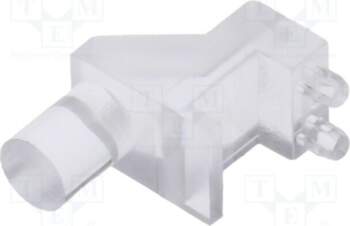 BIVAR Fiber for LED; Ø3mm; Front: