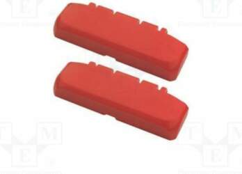 BOPLA Hinge; ABS; BOCUBE; red; 2pcs