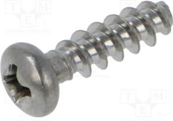 BOSSARD Screw; 4x14; Head: button; Phillips