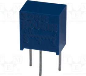 BOURNS Potentiometer: mounting; 250kΩ; multiturn; 250mW