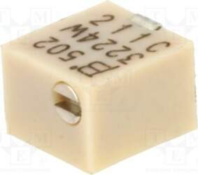 BOURNS Potentiometer: mounting; 5kΩ; multiturn; 250mW