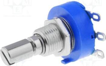 BOURNS Potentiometer: shaft; 10kΩ; multiturn; 2W
