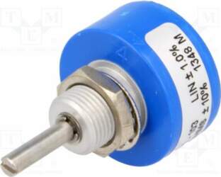 BOURNS Potentiometer: shaft; 10kΩ; single turn