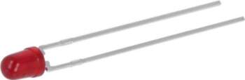 BROADCOM (AVAGO) LED; red; 3mm; 2