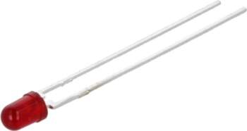BROADCOM (AVAGO) LED; red; 3mm; 3