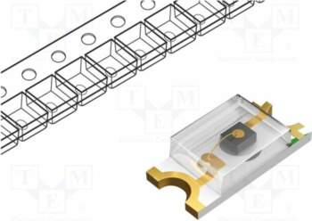 BROADCOM (AVAGO) LED; red; SMD; 1206