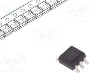 BROADCOM (AVAGO) Optocoupler; SMD; Ch: 1