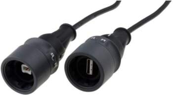 BULGIN Cable; USB 2.0; USB