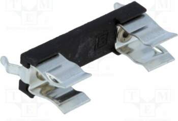 BULGIN Fuse holder; cylindrical fuses; horizontal
