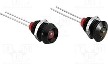 BULGIN Indicator: LED; red; for PCB