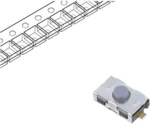 C&K Microswitch TACT; SPST-NC; Pos: 2