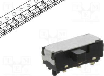 C&K Switch: slide; Pos: 2; SPDT