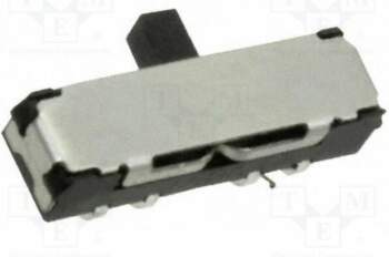 C&K Switch: slide; Pos: 3; DP3T