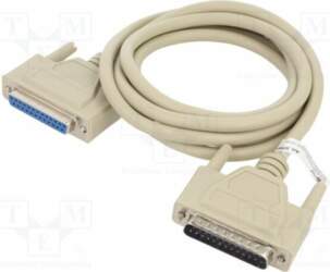 Cable; D-Sub 25pin socket,D-Sub 25pin