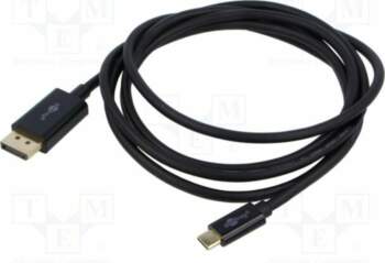 Cable; DisplayPort plug,USB C plug