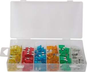 CAR FUSE ASSORTMENT - 120 pcs