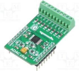 Click board; prototype board; Comp: AD5593R