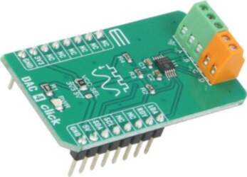 Click board; prototype board; Comp: MCP4728