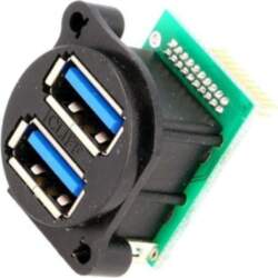 CLIFF Connector: USB A; socket; for