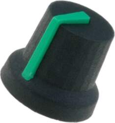 CLIFF Knob; with pointer; rubber,plastic