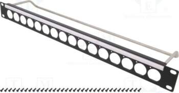 CLIFF Patch panel; screw; Thread: M3