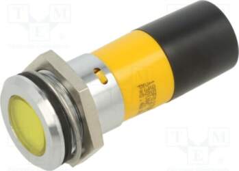 CML INNOVATIVE TECHNOLOGIES Indicator: LED; yellow