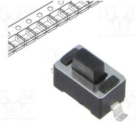 CONNFLY Microswitch TACT; SPST; Pos: 2