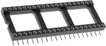 CONNFLY Socket: integrated circuits; DIP40; Pitch: