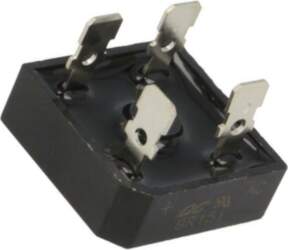 DC COMPONENTS Bridge rectifier: single-phase; Urmax: