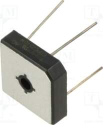 DC COMPONENTS Bridge rectifier: single-phase; Urmax: