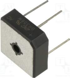 DC COMPONENTS Bridge rectifier: single-phase; Urmax: