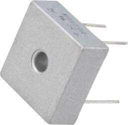 DC COMPONENTS Bridge rectifier: single-phase; Urmax: