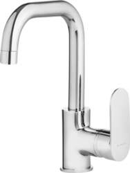 Deante Basin mixer with rectangular spout
