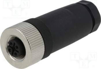 DEGSON ELECTRONICS Connector: M12; plug; PIN: