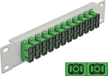 Delock 10" Fiber Optic Patch Panel