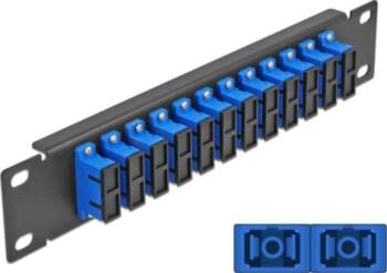 Delock 10" Fiber Optic Patch Panel