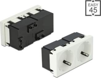 Delock Easy 45 Grounded Power Socket