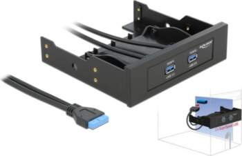 Delock USB 5 Gbps Front Panel