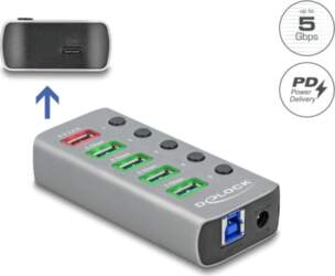 Delock USB 5 Gbps Hub with