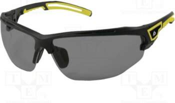 DELTA PLUS Safety spectacles; Lens: darkened