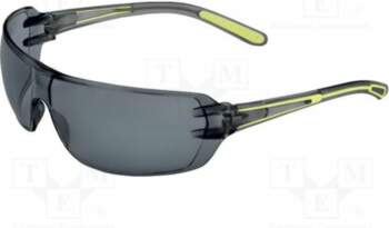 DELTA PLUS Safety spectacles; Lens: darkened