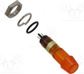 DIALIGHT Indicator: LED; yellow; 607; for