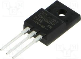 DIODES INCORPORATED Diode: Schottky rectifying; THT